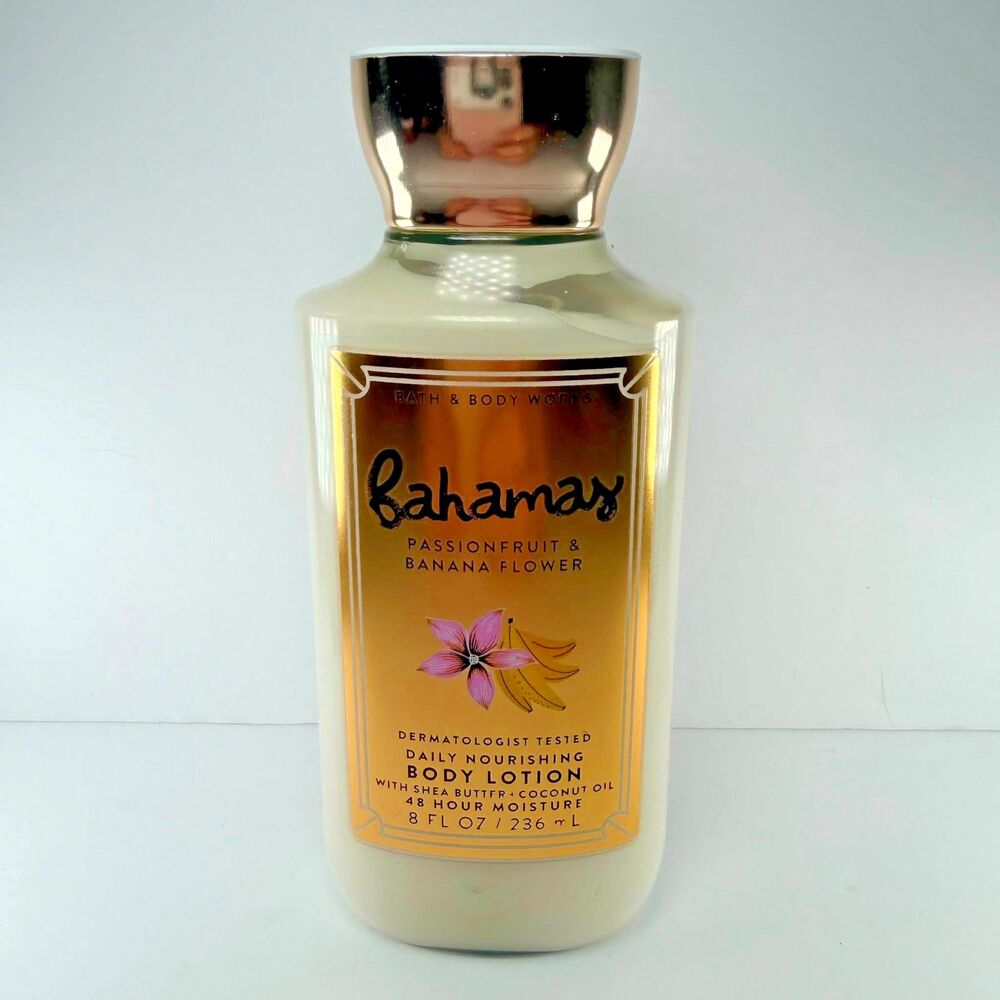 Bath & Body Works Bahamas Passionfruit & Banana Flower Nourishing Body Lotion